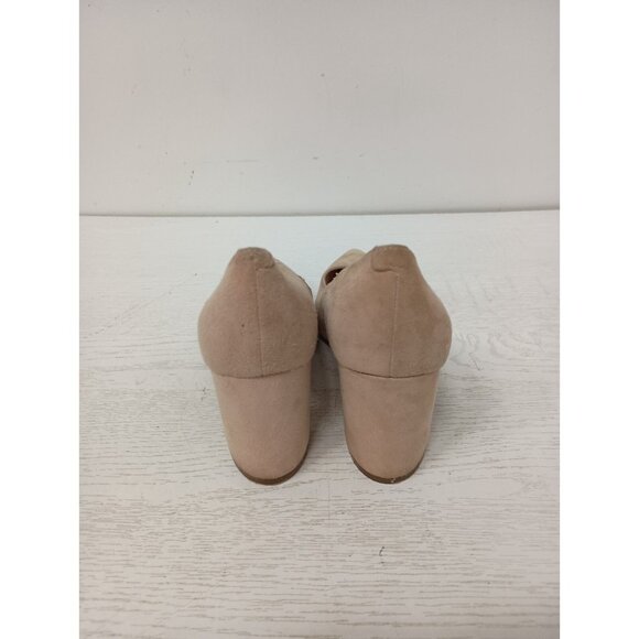 Mark Fisher Womens Clair Pumps Size 7M Pink Suede Leather Pointed Toe Heels - Picture 7 of 10